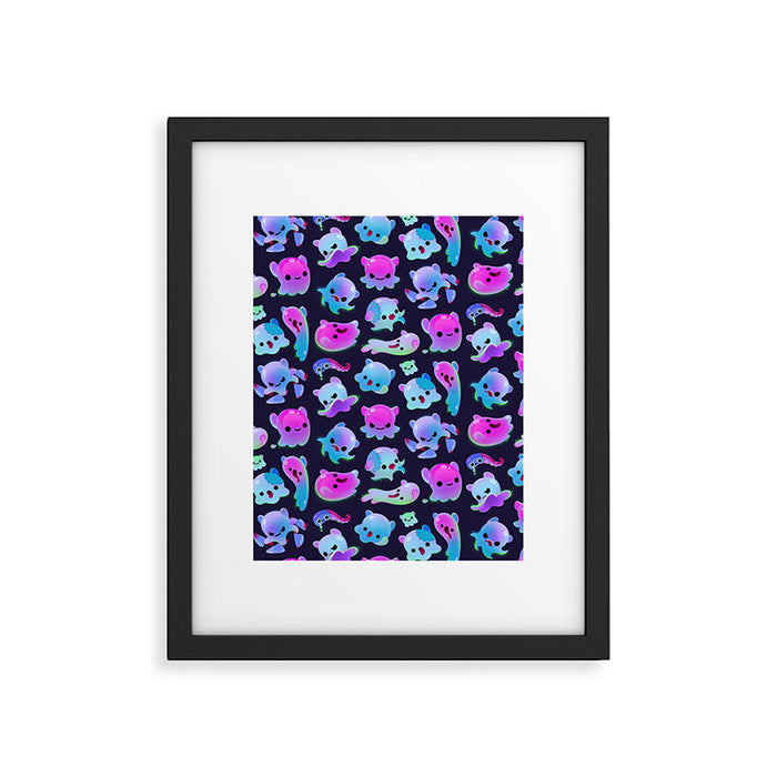 Ghost octopus Framed Art Print Gallery Image 1
