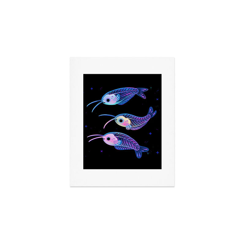 Glass catfish Art Print Gallery Image 1