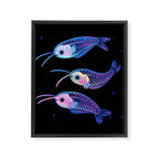 Glass catfish Framed Canvas Print Gallery Image 8