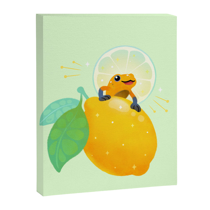 Golden poison lemon sherbet 1 Canvas Print Gallery Image 1