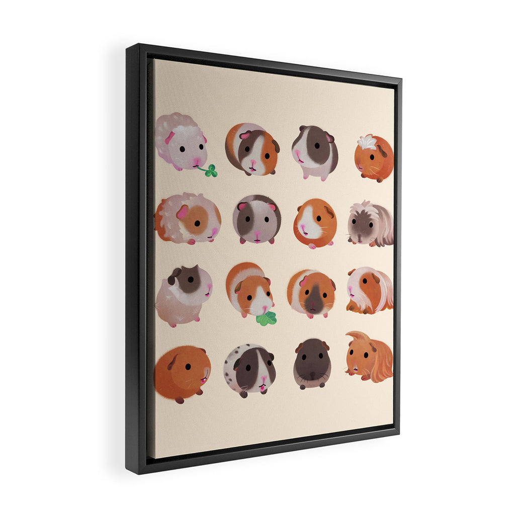 Guinea pig day Framed Canvas Print Gallery Image 2