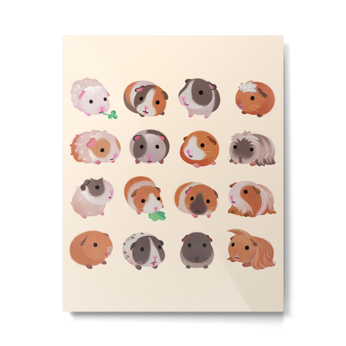 Guinea pig day Metal Print Gallery Image 1