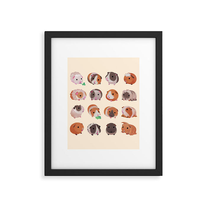Guinea pig day Framed Art Print Gallery Image 1