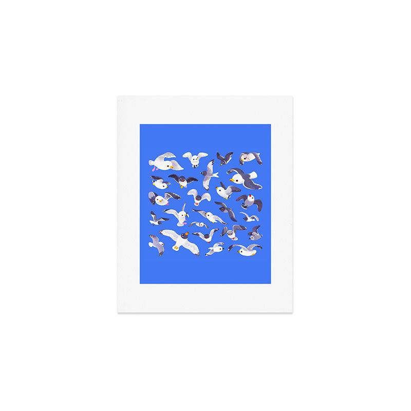 Gull Art Print Gallery Image 1