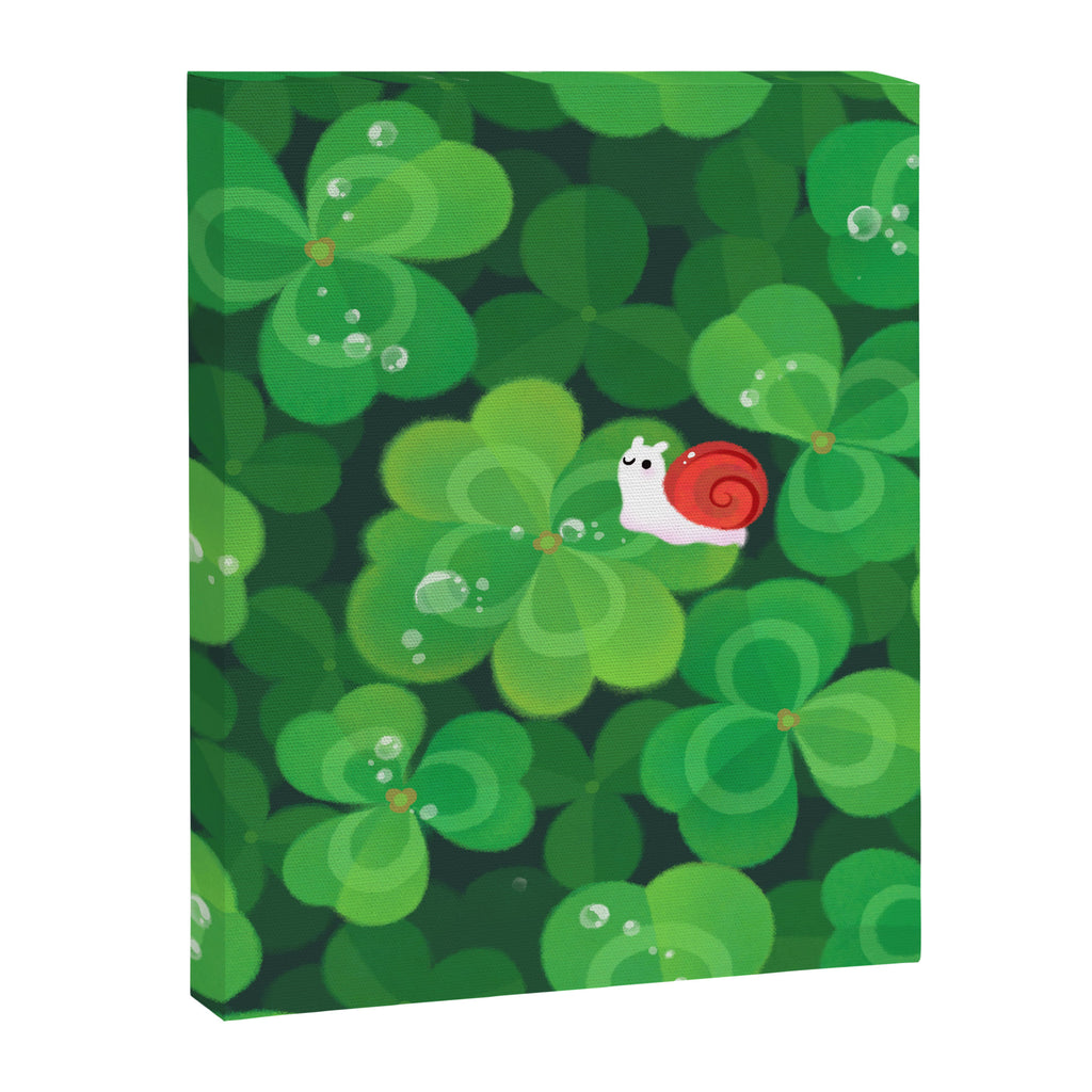 Happy lucky snail Canvas Print Gallery Image 8