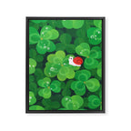 Happy lucky snail Framed Canvas Print Gallery Image 8