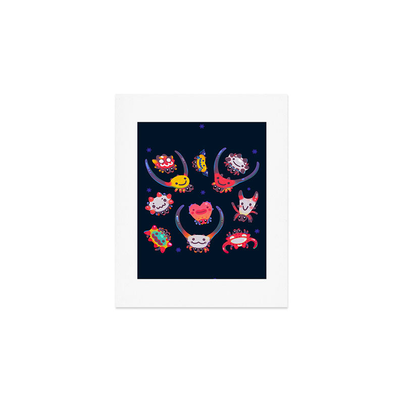 Happy spiny spider Art Print Gallery Image 1
