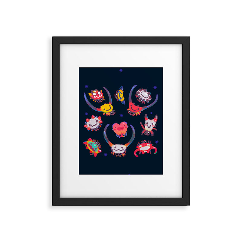 Happy spiny spider Framed Art Print Gallery Image 6