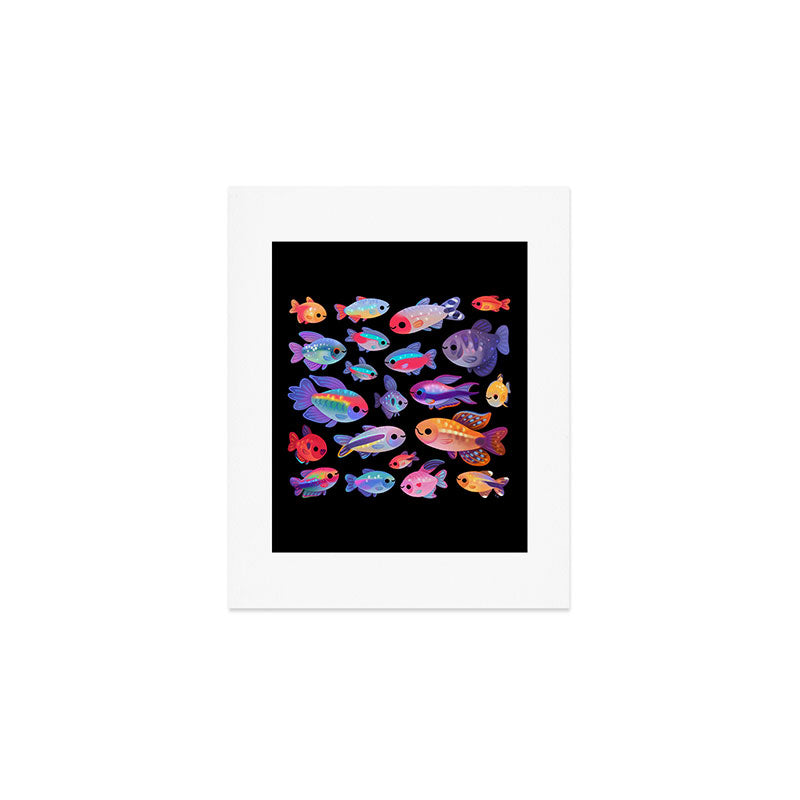 Happy tetra Art Print Gallery Image 1