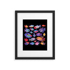 Happy tetra Framed Art Print Gallery Image 6