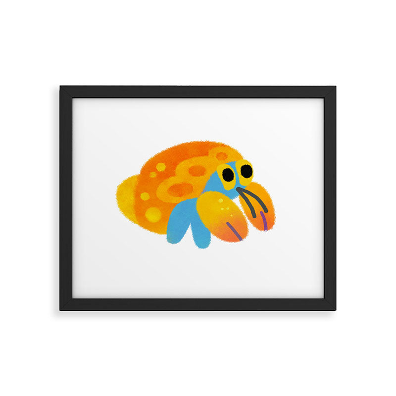 Hermit Crab Framed Art Print Gallery Image 5