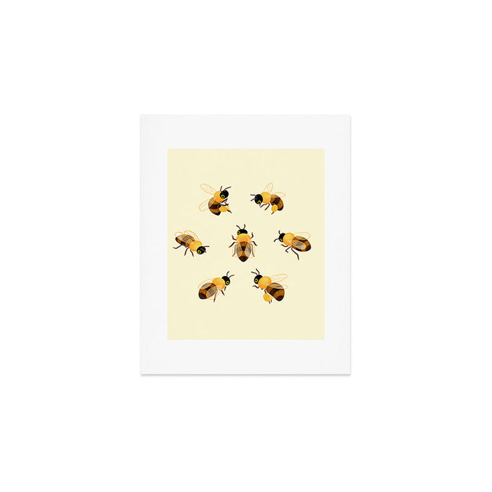Honey bees Art Print Gallery Image 1