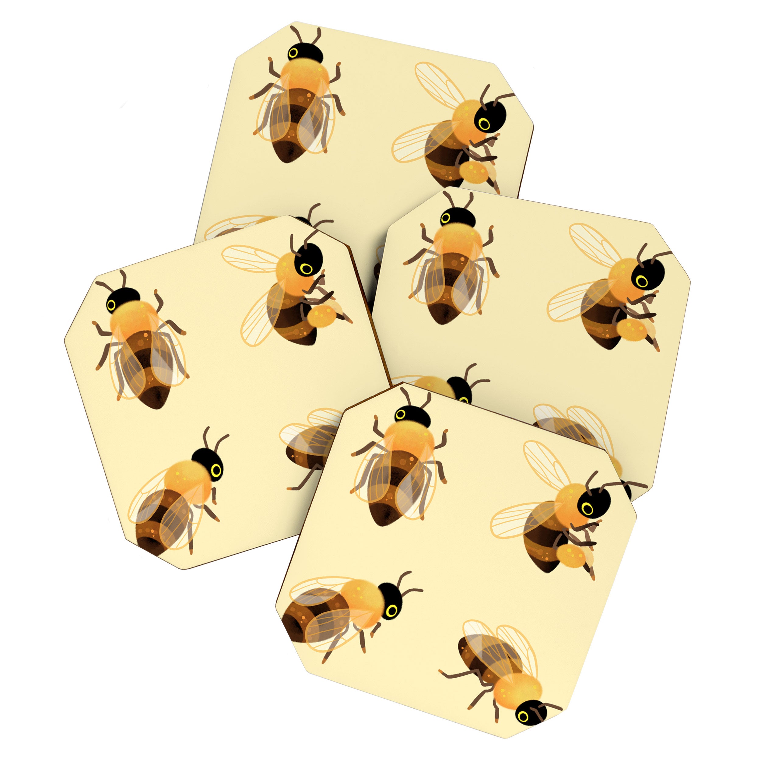Honey bees Coaster Gallery Image 1