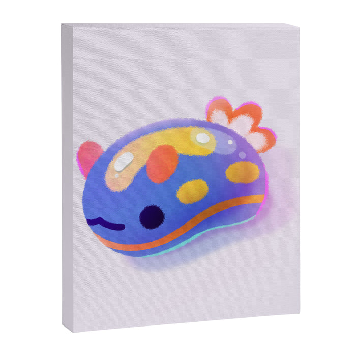 Jelly bean sea slug - dark Canvas Print Gallery Image 1