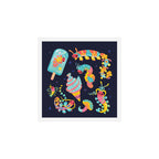 Jelly Polychaete worm - dark Art Print Gallery Image 1
