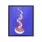 Jellyfish Framed Canvas Print Gallery Image 6