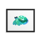 Jewel hermit crab Framed Art Print Gallery Image 6