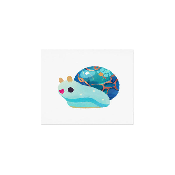 Jewel Snail Art Print Gallery Image 1