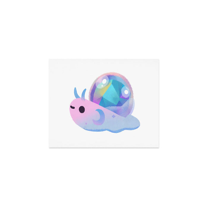 Jewel Snail - pastel Art Print Gallery Image 1