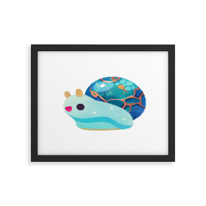 Jewel Snail Framed Art Print Gallery Image 1