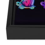 Jewel turtle Framed Canvas Print Gallery Image 3