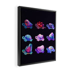 Jewel turtle Framed Canvas Print Gallery Image 2
