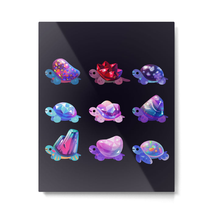 Jewel turtle Metal Print Gallery Image 1