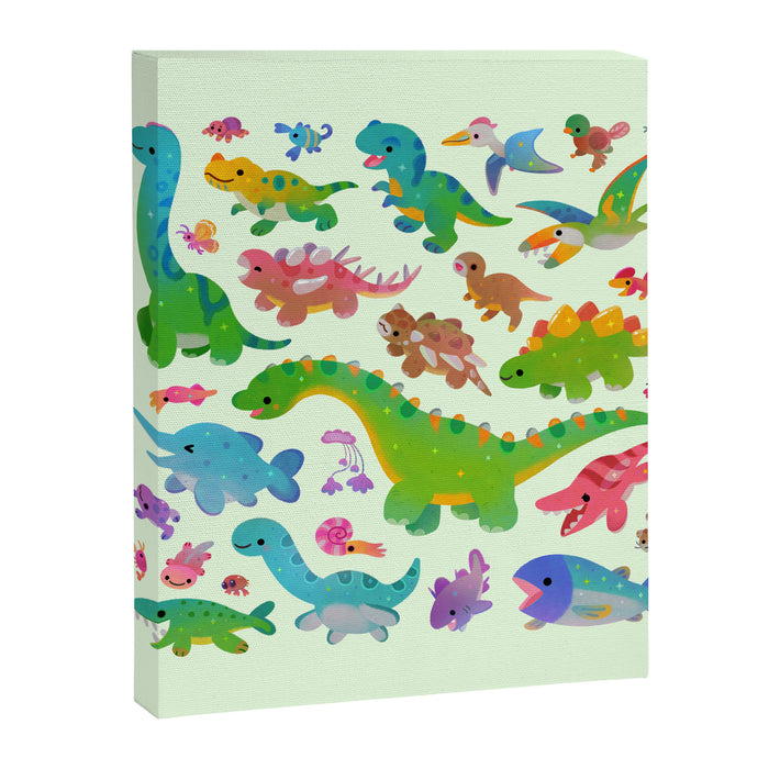 Jurassic baby Canvas Print Gallery Image 1