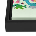Jurassic baby Framed Canvas Print Gallery Image 3