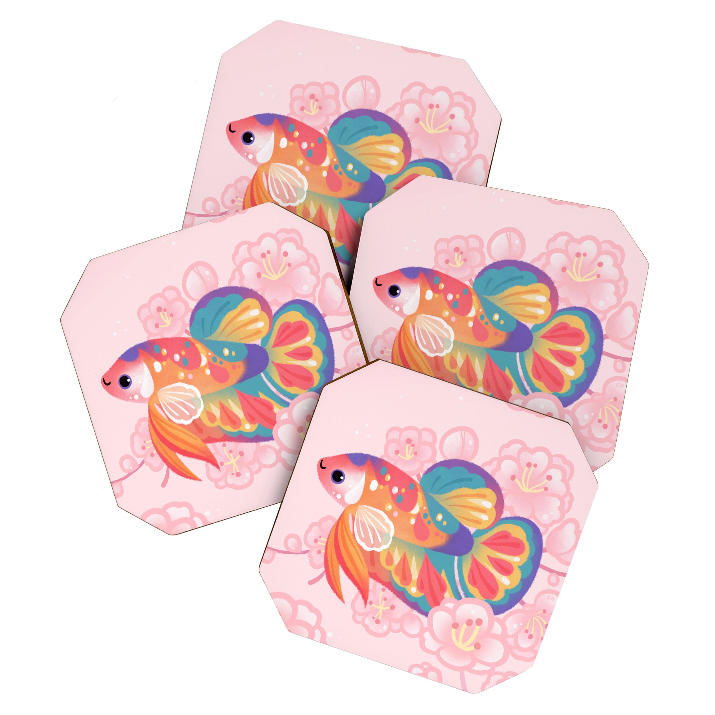 Koi betta Coaster Gallery Image 1