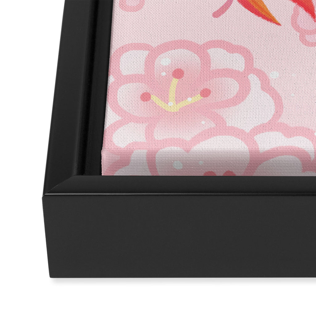 Koi betta Framed Canvas Print Gallery Image 3