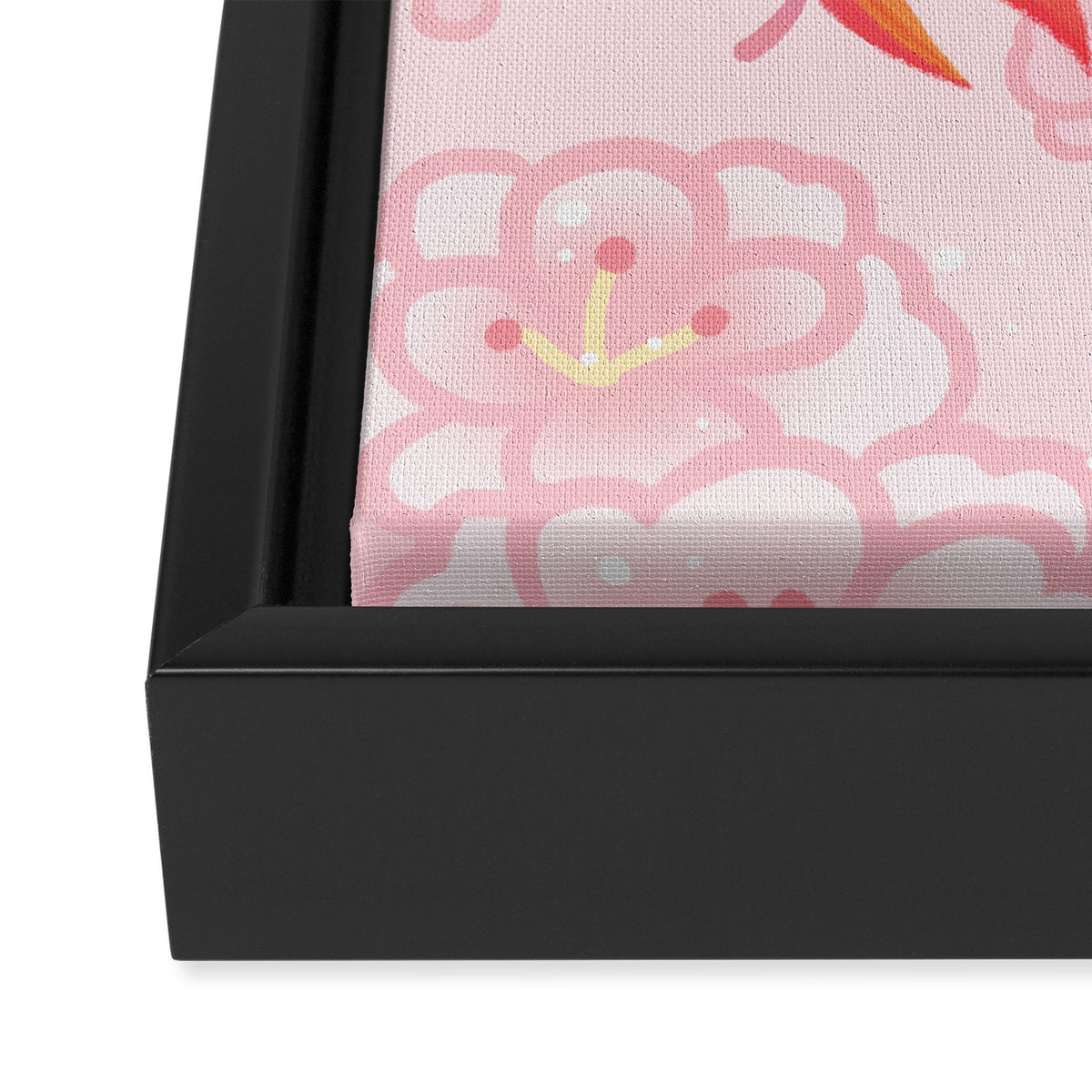 Koi betta Framed Canvas Print Gallery Image 3