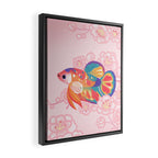 Koi betta Framed Canvas Print Gallery Image 2