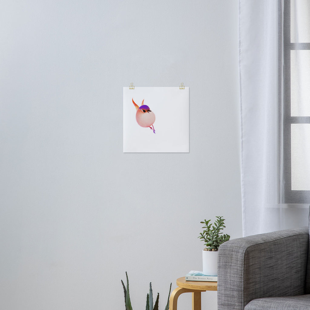 Kung fu bird Art Print Gallery Image 3
