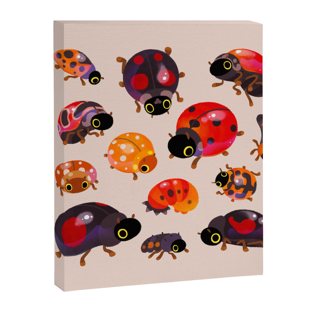 Lady beetles Canvas Print Gallery Image 8