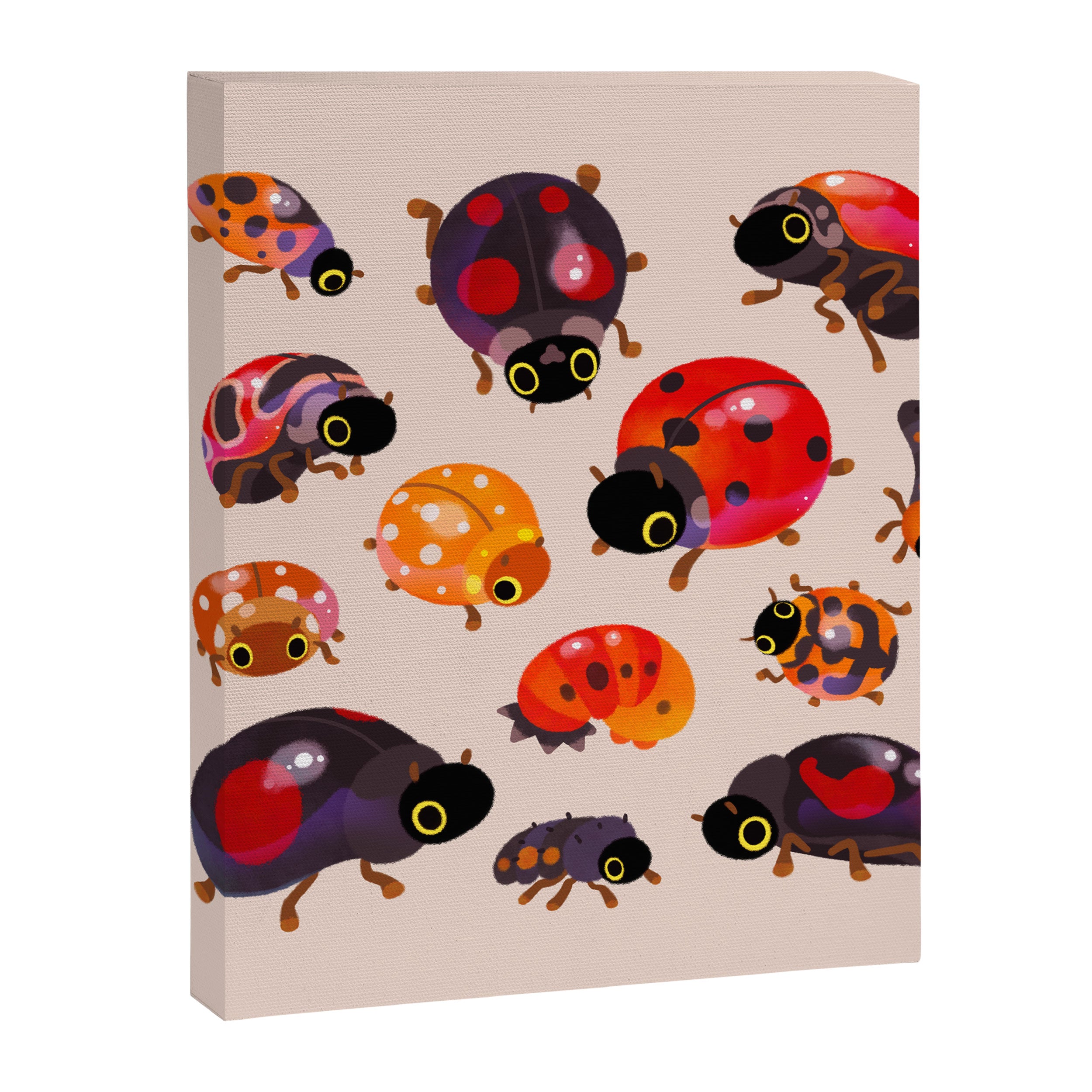 Lady beetles Canvas Print Gallery Image 8