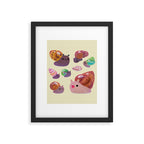 Land snail Framed Art Print Gallery Image 6