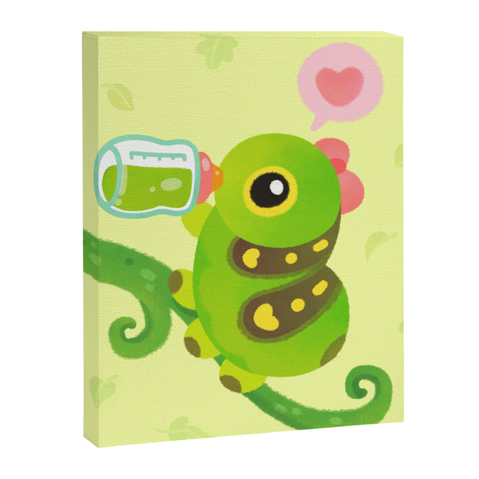 Leaf Milk Canvas Print Gallery Image 1