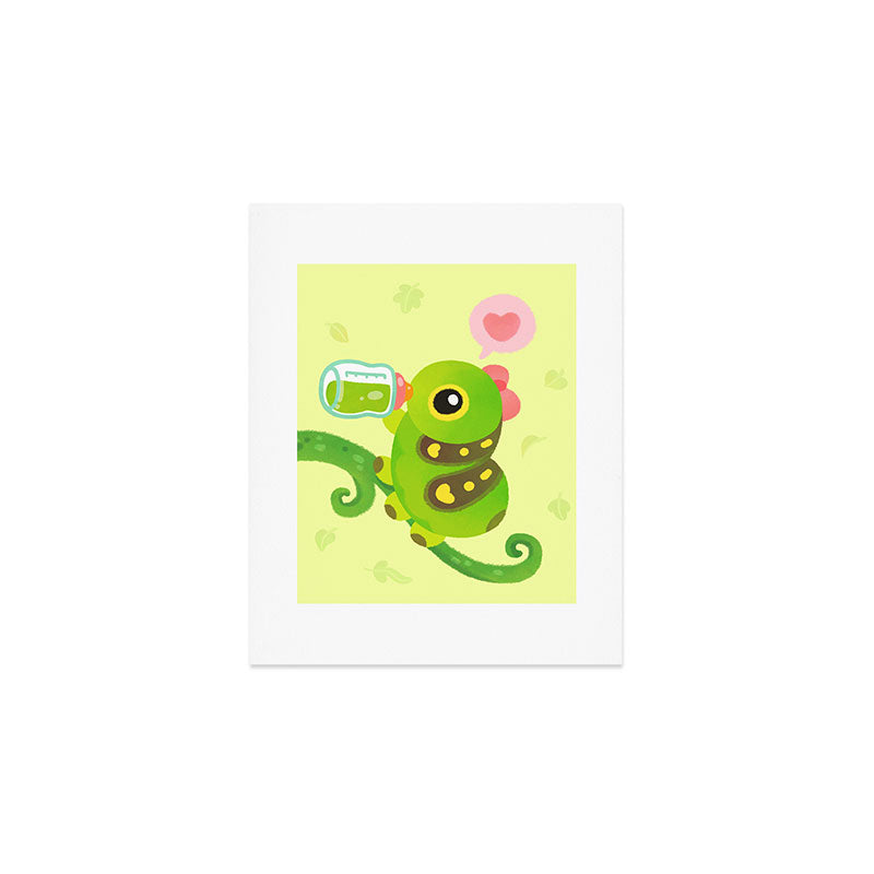 Leaf Milk Art Print Gallery Image 1