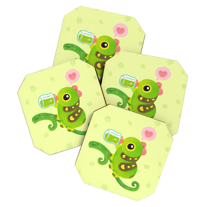 Leaf Milk Coaster Gallery Image 1