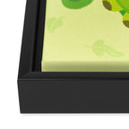 Leaf Milk Framed Canvas Print Gallery Image 3