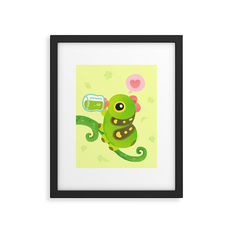 Leaf Milk Framed Art Print Gallery Image 6