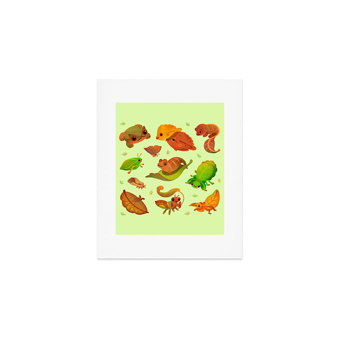 Leaf mimics Art Print Gallery Image 1