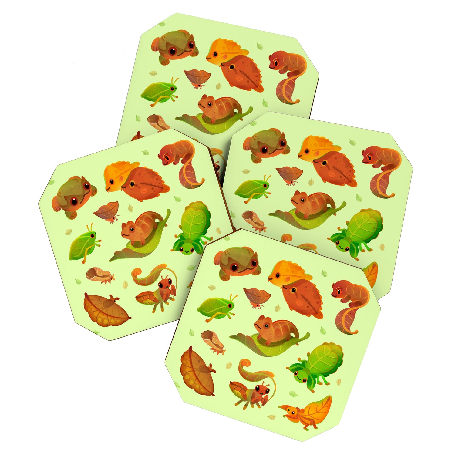 Leaf mimics Coaster Gallery Image 1