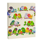 Lovebird Canvas Print Gallery Image 6