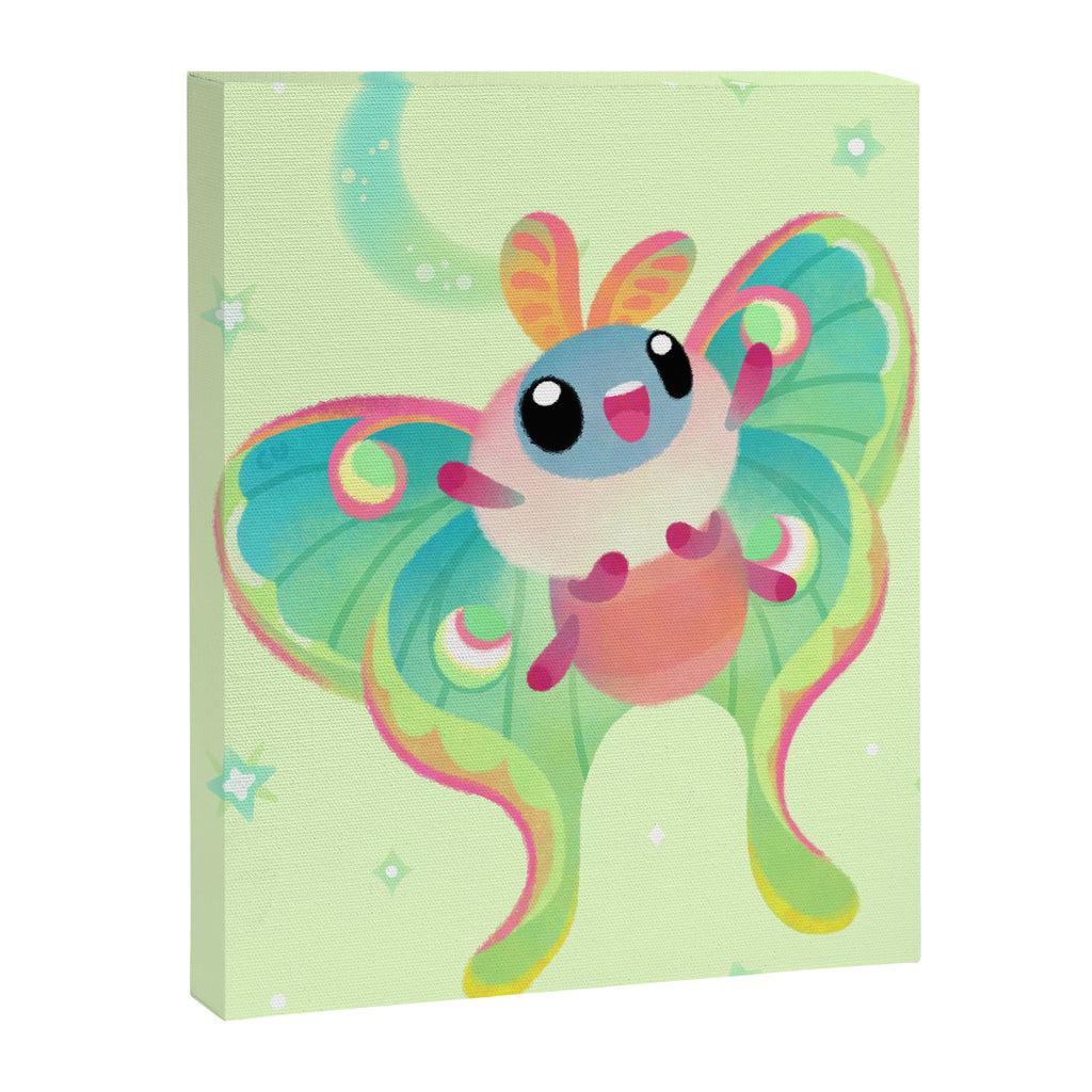 Luna Moth Canvas Print Gallery Image 6