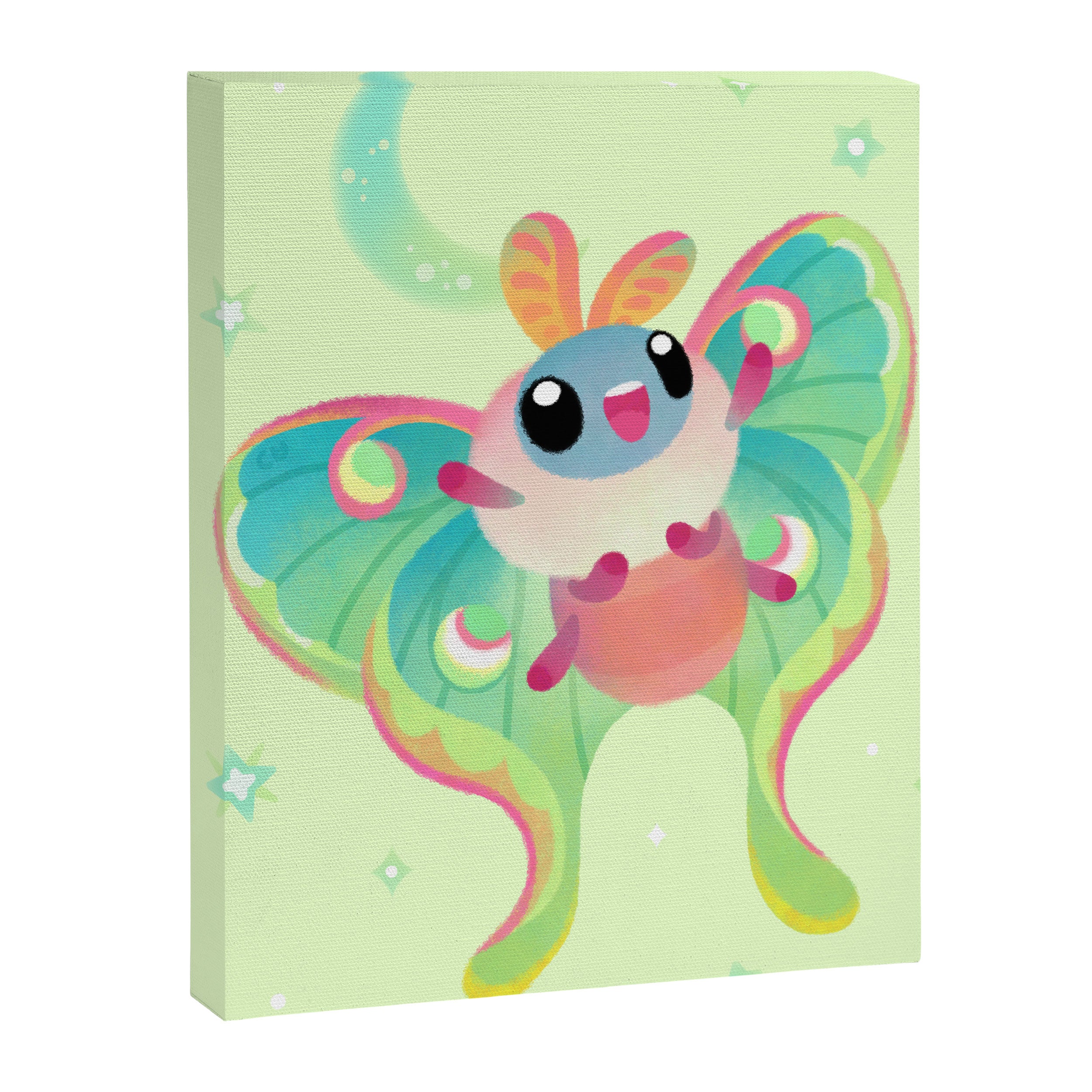 Luna Moth Canvas Print Gallery Image 6