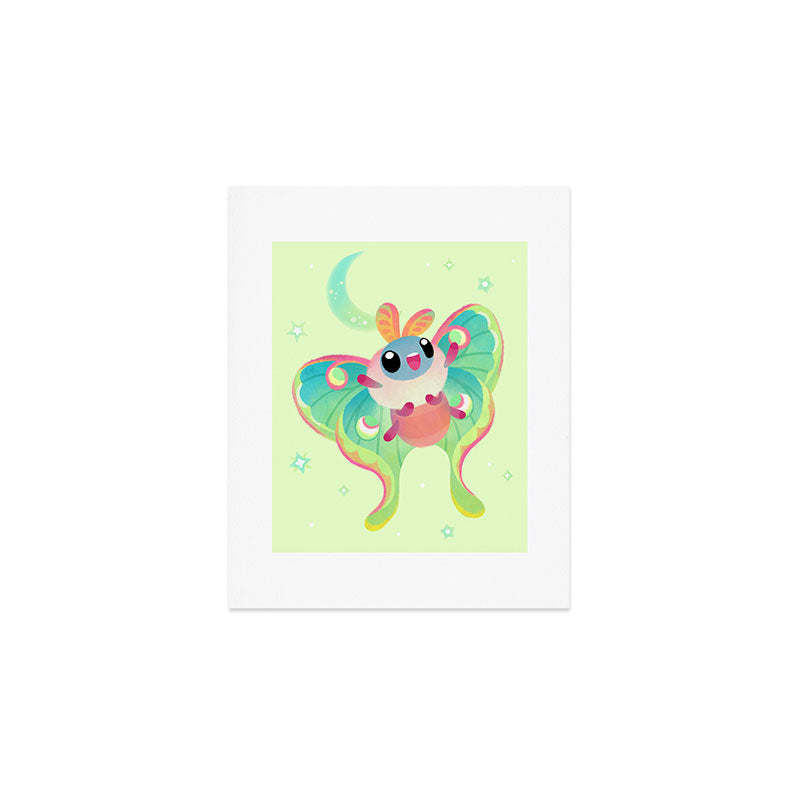 Luna Moth Art Print Gallery Image 1