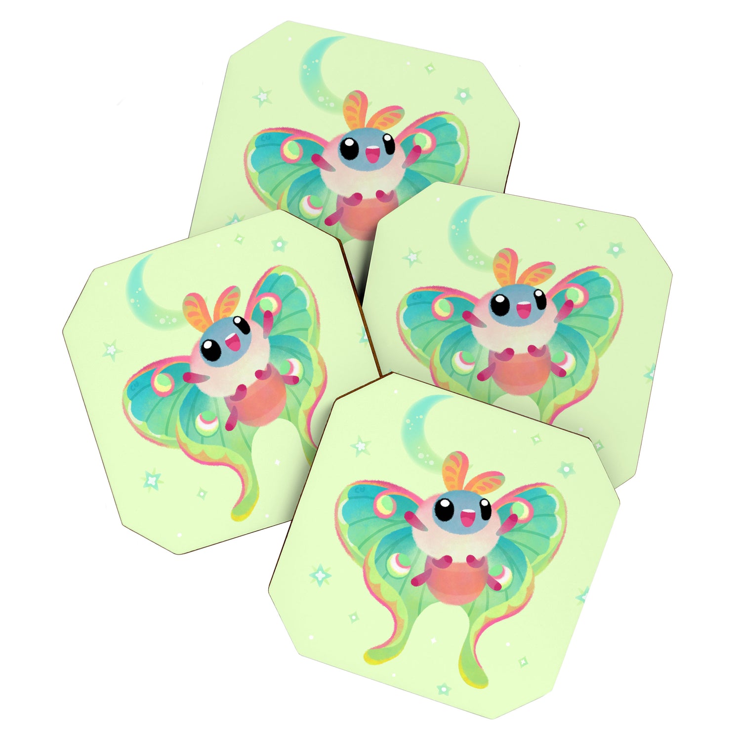 Luna Moth Coaster Gallery Image 1