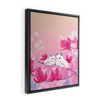 Magnolia sea slug Framed Canvas Print Gallery Image 2